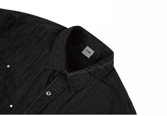 Labt Distressed Wash Pocket Short Sleeve Shirt | Face 3 Face