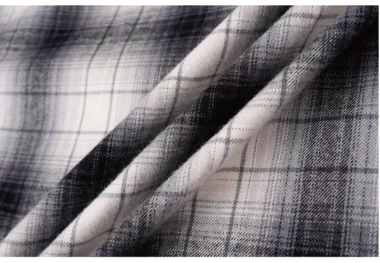 Labt Western Plaid Patch Embroidered Long Sleeve Shirt | Face 3 Face