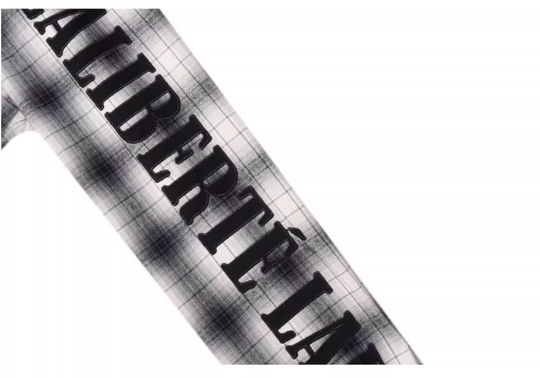 Labt Western Plaid Patch Embroidered Long Sleeve Shirt | Face 3 Face