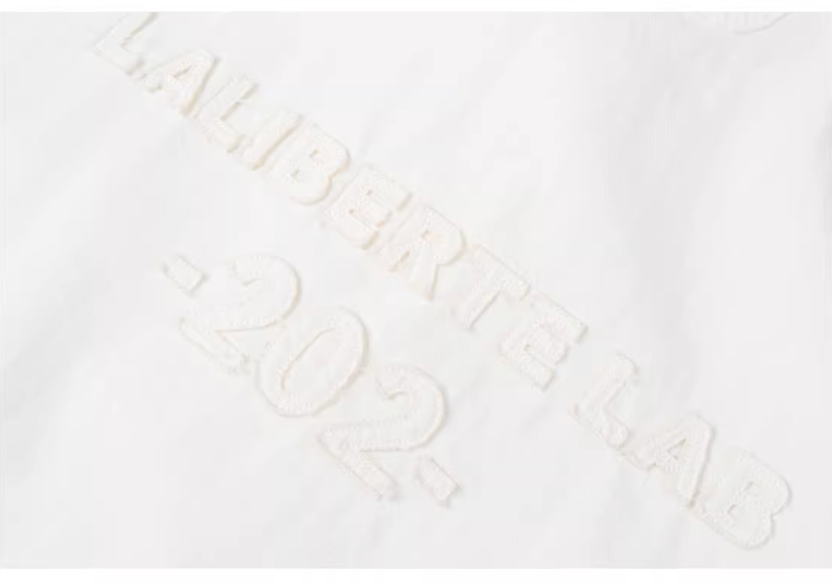 Labt Patch Embroidered Wrinkled Long Sleeve Shirt | Face 3 Face