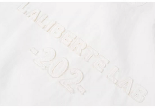 Labt Patch Embroidered Wrinkled Long Sleeve Shirt | Face 3 Face