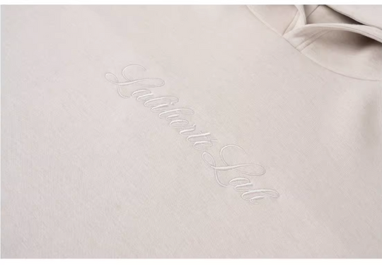 Labt Wool Air Layer Embroidered Hoodie | Face 3 Face