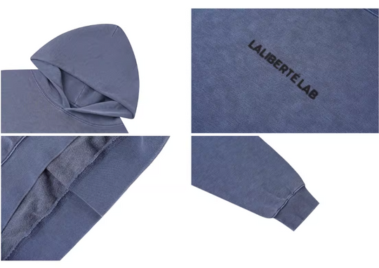 Labt Unreal Font Print Hoodie | Face 3 Face