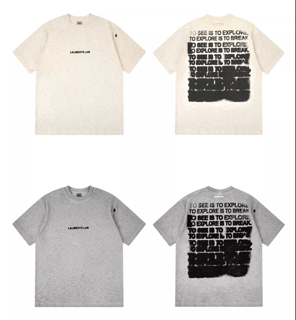 Labt Gradation Print Heather Tee | Face 3 Face