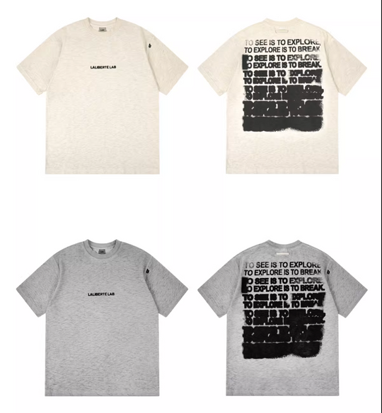 Labt Gradation Print Heather Tee | Face 3 Face