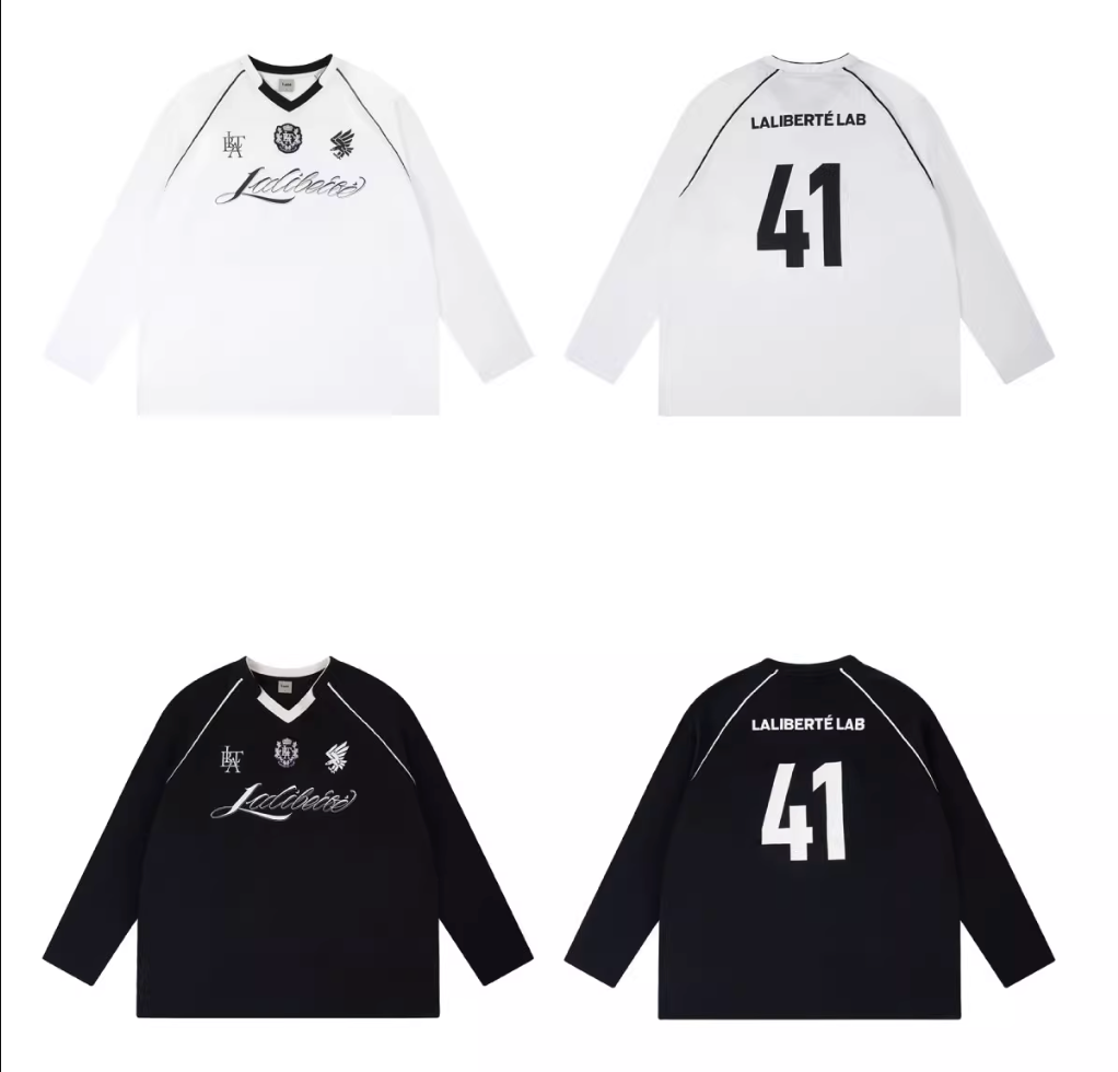 Labt Emblem Patch Mesh Long Sleeve Soccer Jersey | Face 3 Face