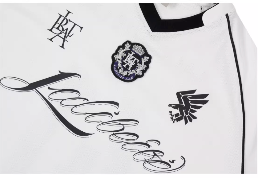 Labt Emblem Patch Mesh Long Sleeve Soccer Jersey | Face 3 Face