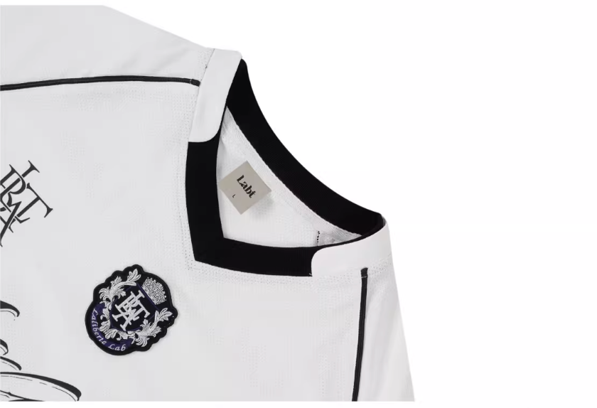 Labt Emblem Patch Mesh Long Sleeve Soccer Jersey | Face 3 Face