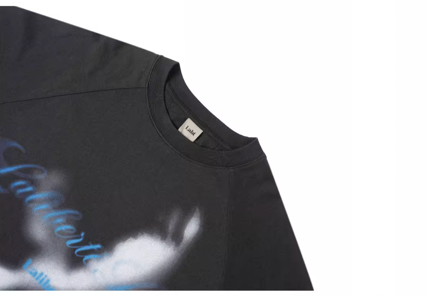 Labt Distressed Raglan Long Sleeve Tee | Face 3 Face