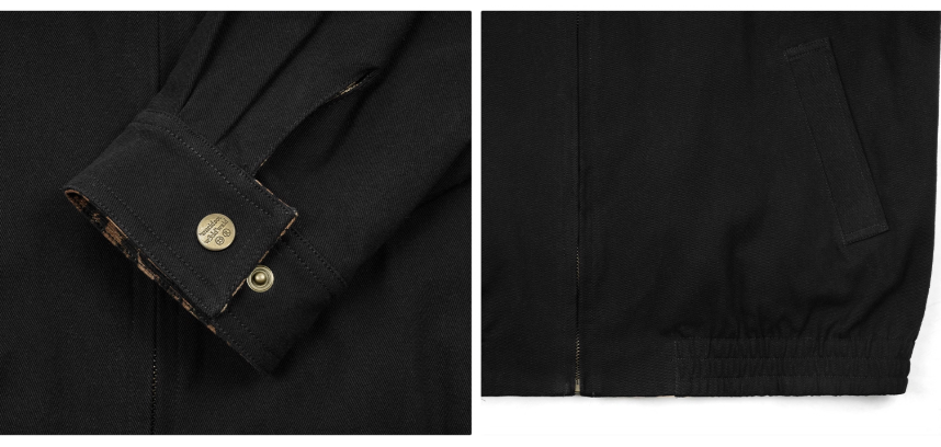 ANTIDOTE Leopard Reversible Detroit Jacket | Face 3 Face