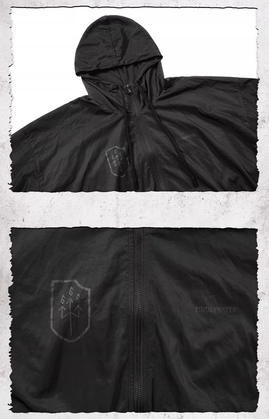 UNDERWATER Lightweight Hooded Track Jacket | Face 3 Face