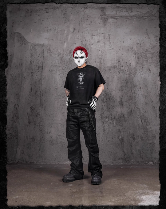 UNDERWATER The Prisoner Washed Distressed Tee | Face 3 Face