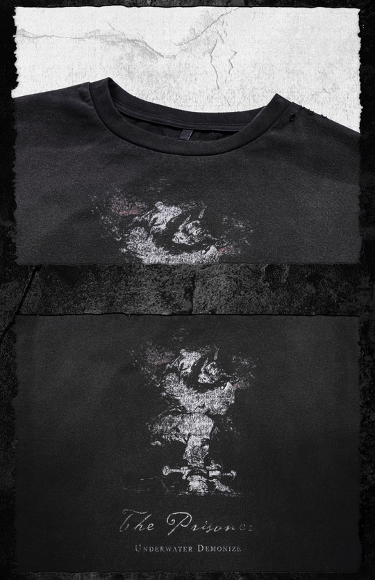 UNDERWATER The Prisoner Washed Distressed Tee | Face 3 Face