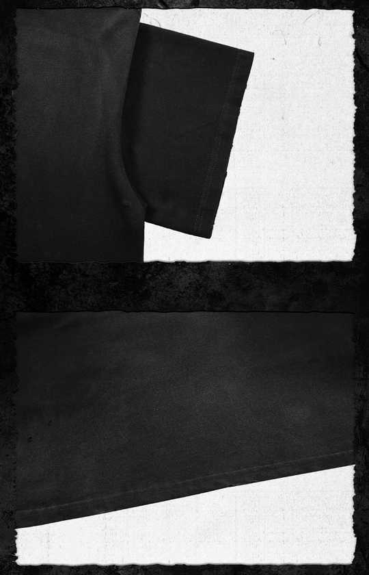 UNDERWATER Cross Print Washed Distressed Tee | Face 3 Face