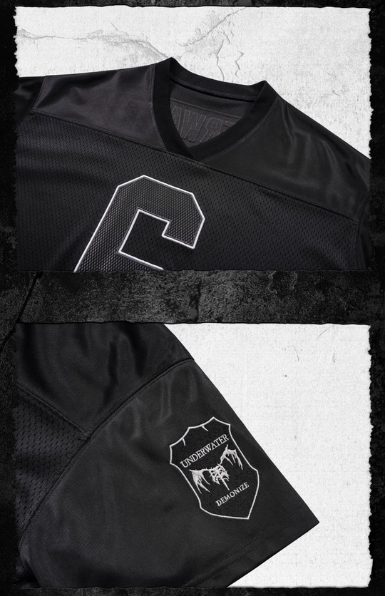 UNDERWATER Demon Emblem Mesh Hockey Jersey | Face 3 Face