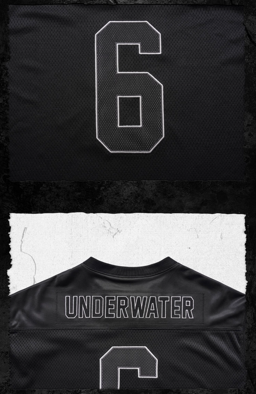 UNDERWATER Demon Emblem Mesh Hockey Jersey | Face 3 Face