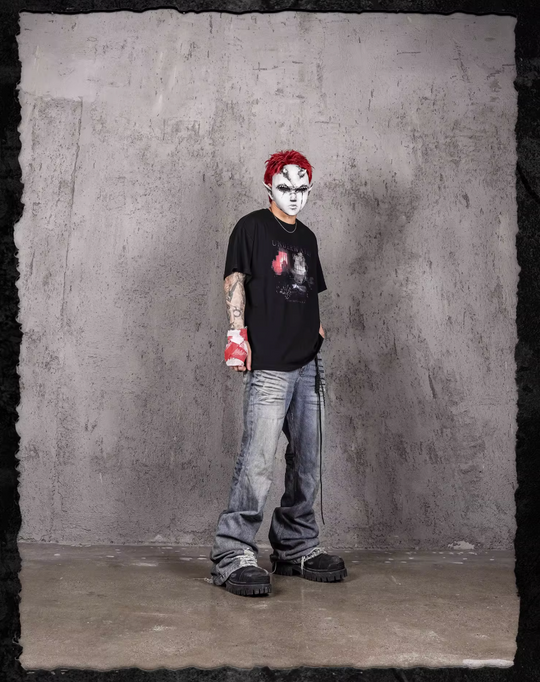 UNDERWATER Demonize Vintage Print Tee | Face 3 Face