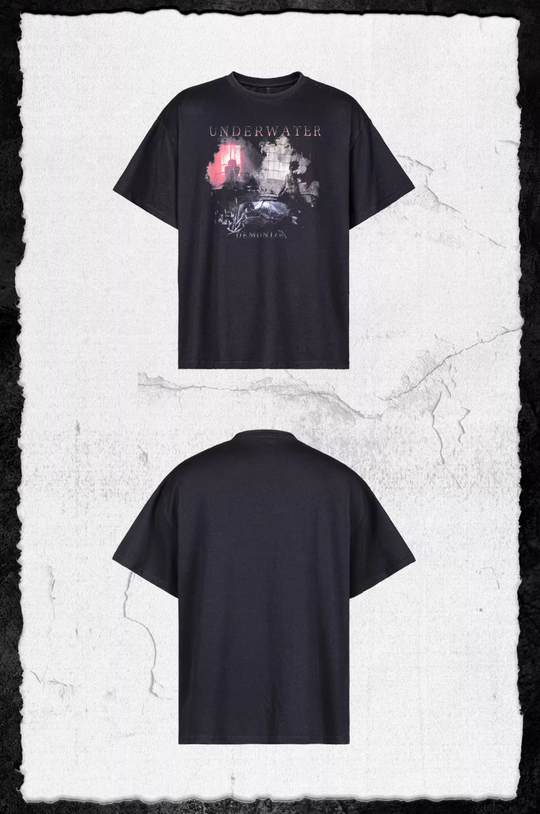 UNDERWATER Demonize Vintage Print Tee | Face 3 Face