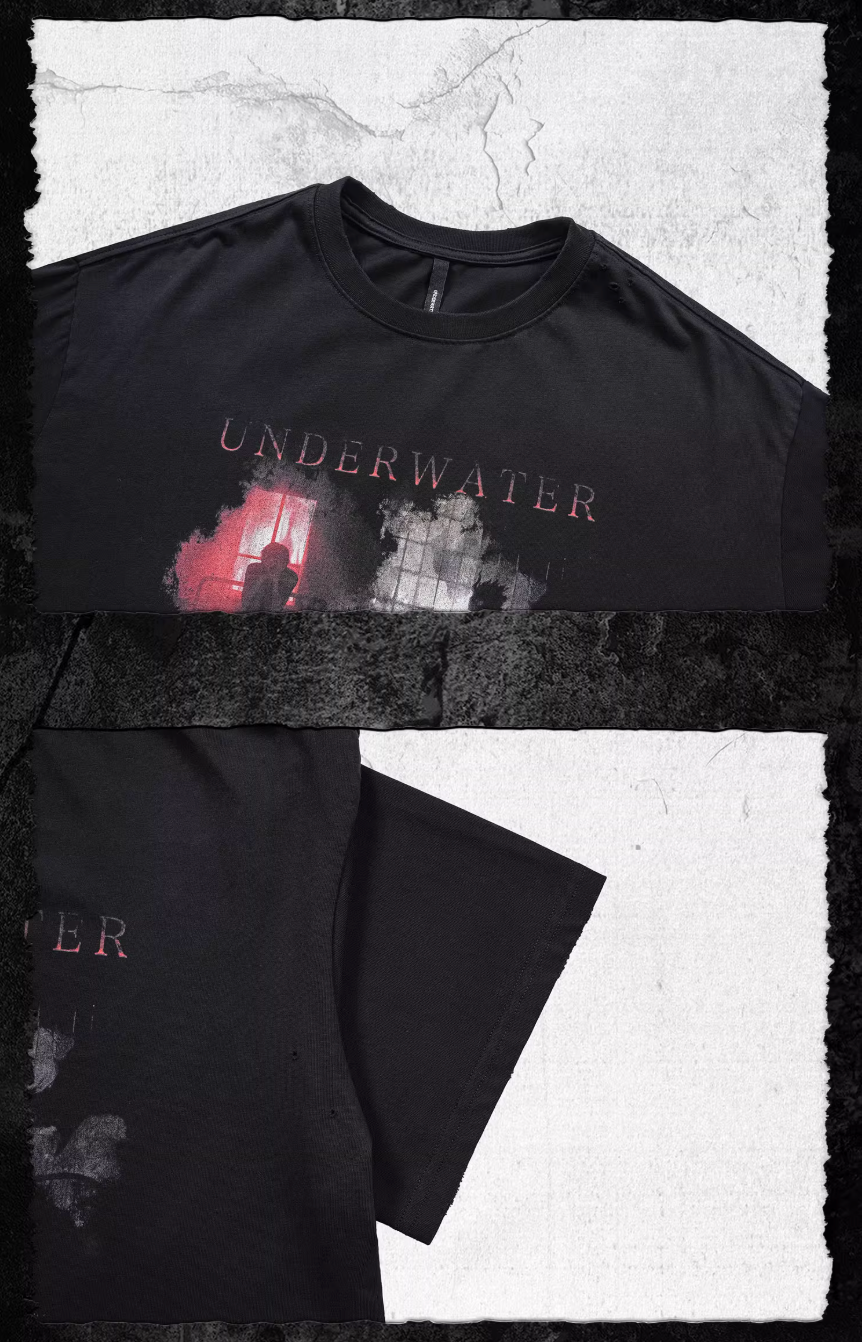 UNDERWATER Demonize Vintage Print Tee | Face 3 Face