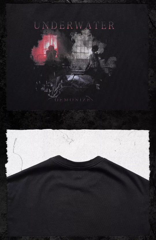 UNDERWATER Demonize Vintage Print Tee | Face 3 Face