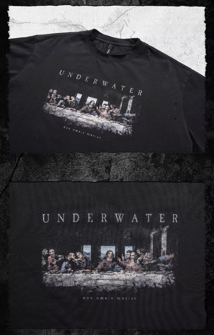 UNDERWATER Last Supper Vintage Graphic Tee | Face 3 Face