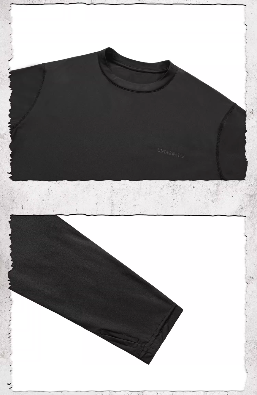 UNDERWATER Lightweight Quick Dry Stretch Sport Long Sleeve Tee | Face 3 Face