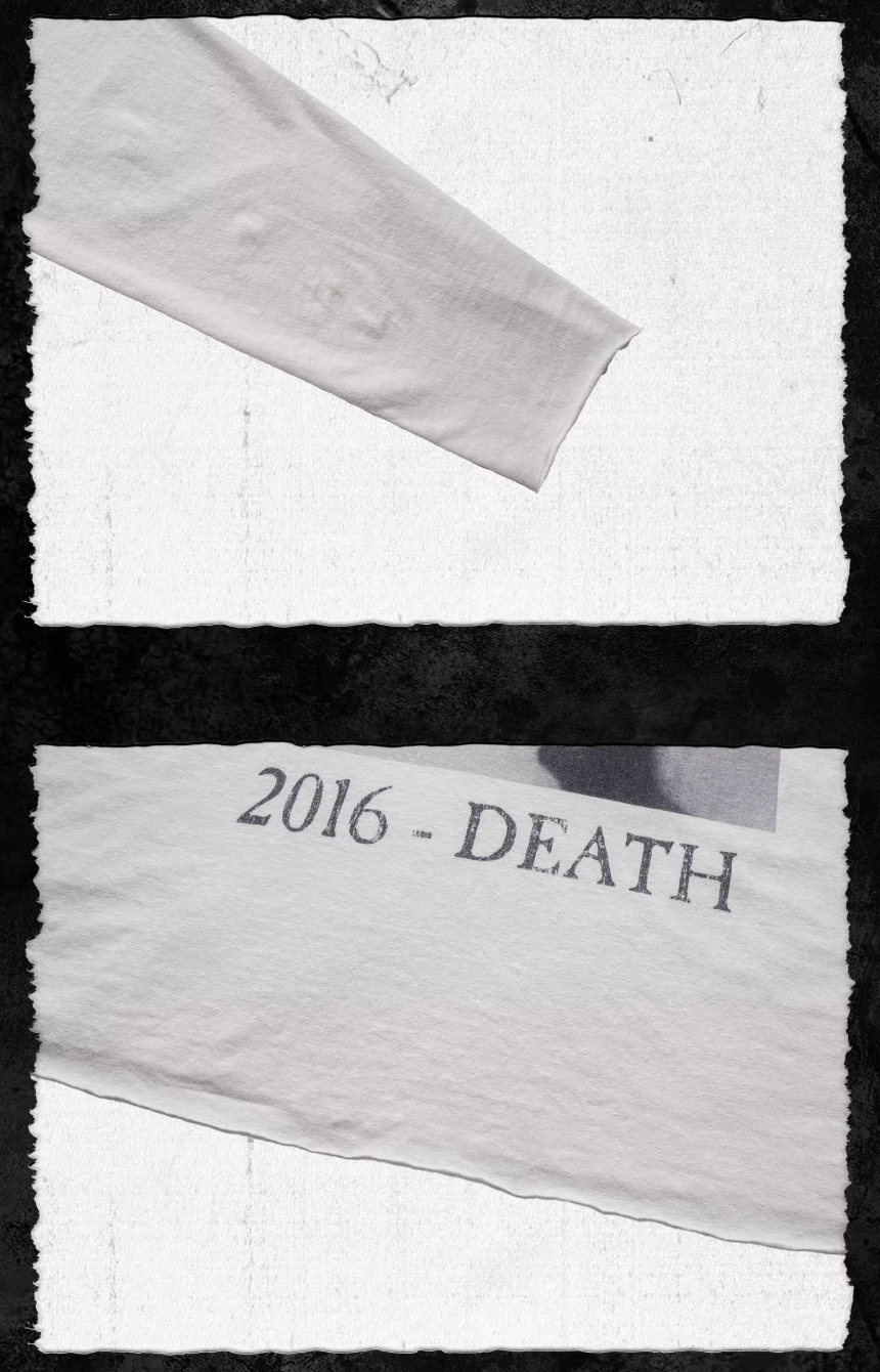 UNDERWATER Devils Kiss Vintage Print Long Sleeve Tee | Face 3 Face