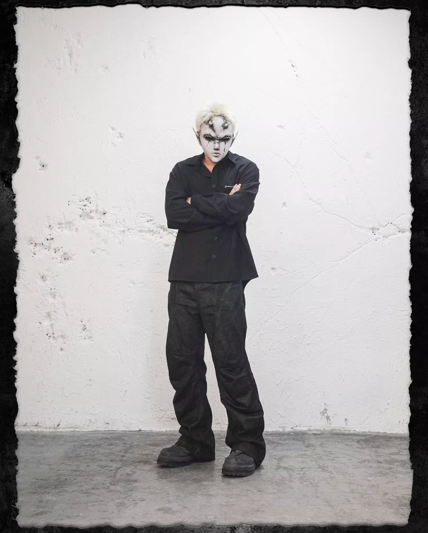 UNDERWATER Backbone Print Long Sleeve Shirt | Face 3 Face