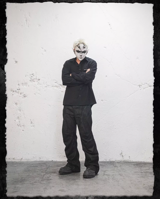 UNDERWATER Backbone Print Long Sleeve Shirt | Face 3 Face