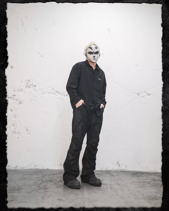 UNDERWATER Backbone Print Long Sleeve Shirt | Face 3 Face