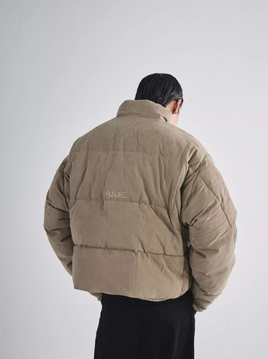 RUSURE Brushed Short Down Jacket | Face 3 Face