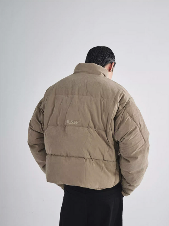 RUSURE Brushed Short Down Jacket | Face 3 Face