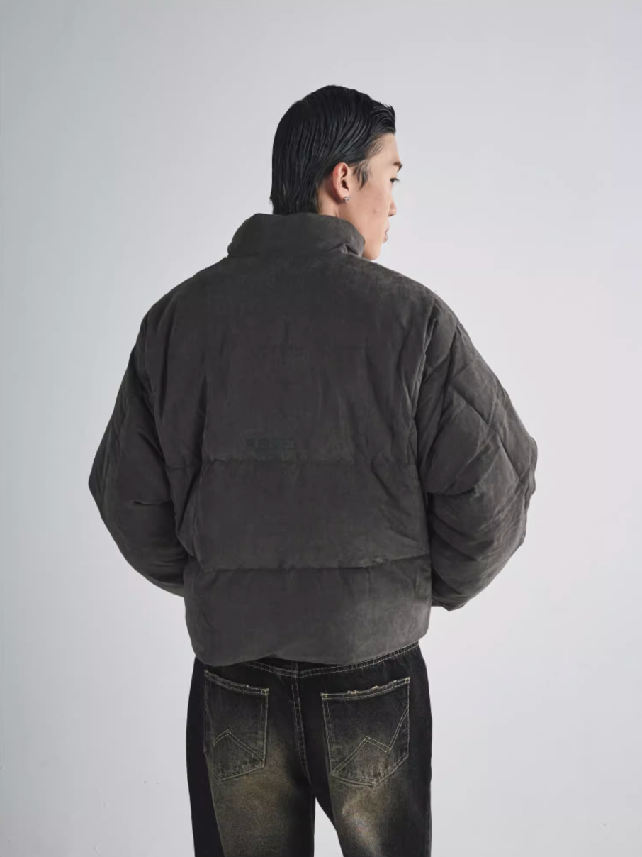 RUSURE Brushed Short Down Jacket | Face 3 Face