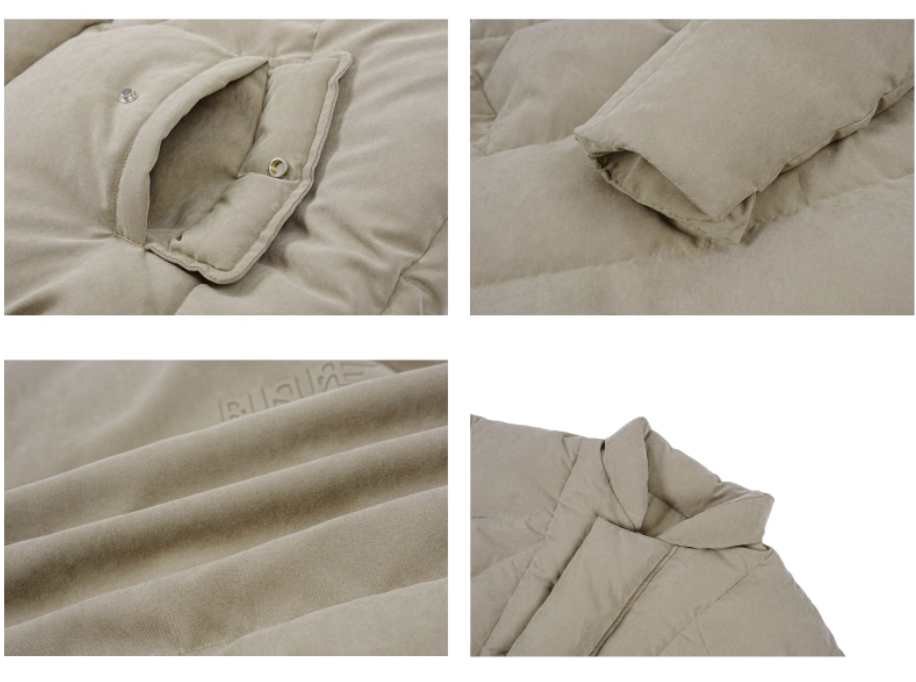 RUSURE Brushed Short Down Jacket | Face 3 Face