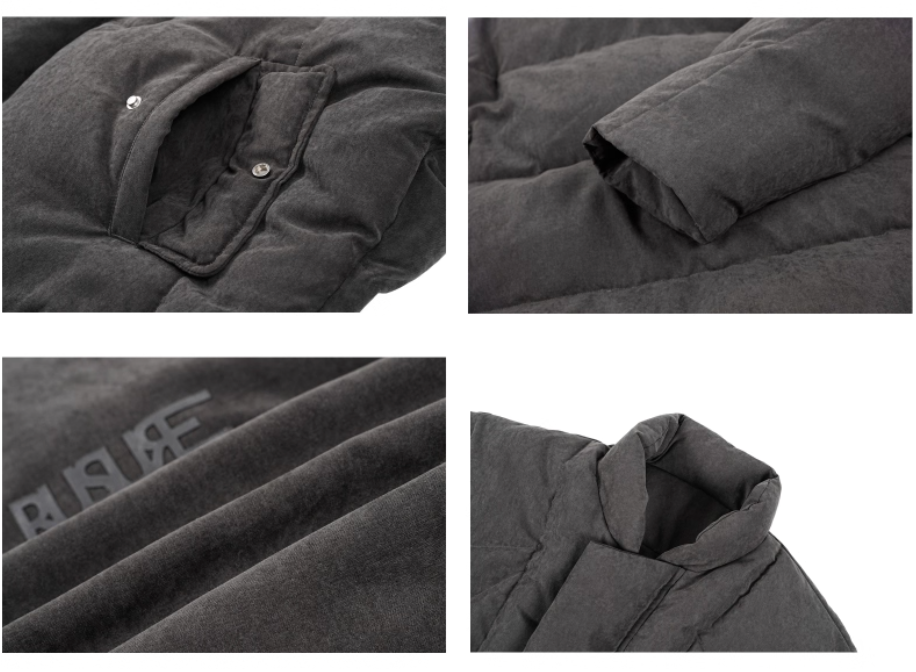 RUSURE Brushed Short Down Jacket | Face 3 Face