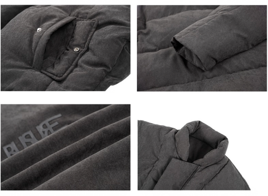 RUSURE Brushed Short Down Jacket | Face 3 Face