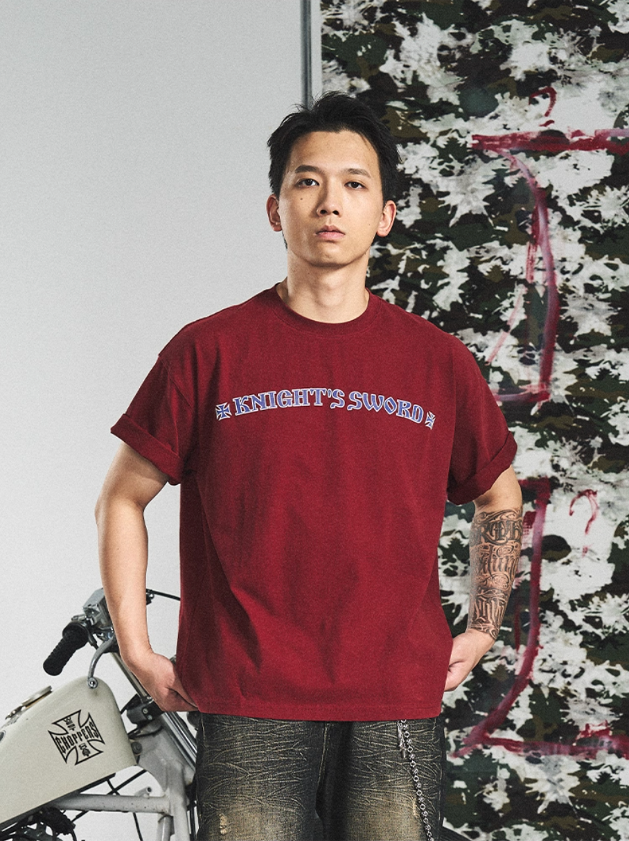 RUSURE Knights Sword Print Tee | Face 3 Face