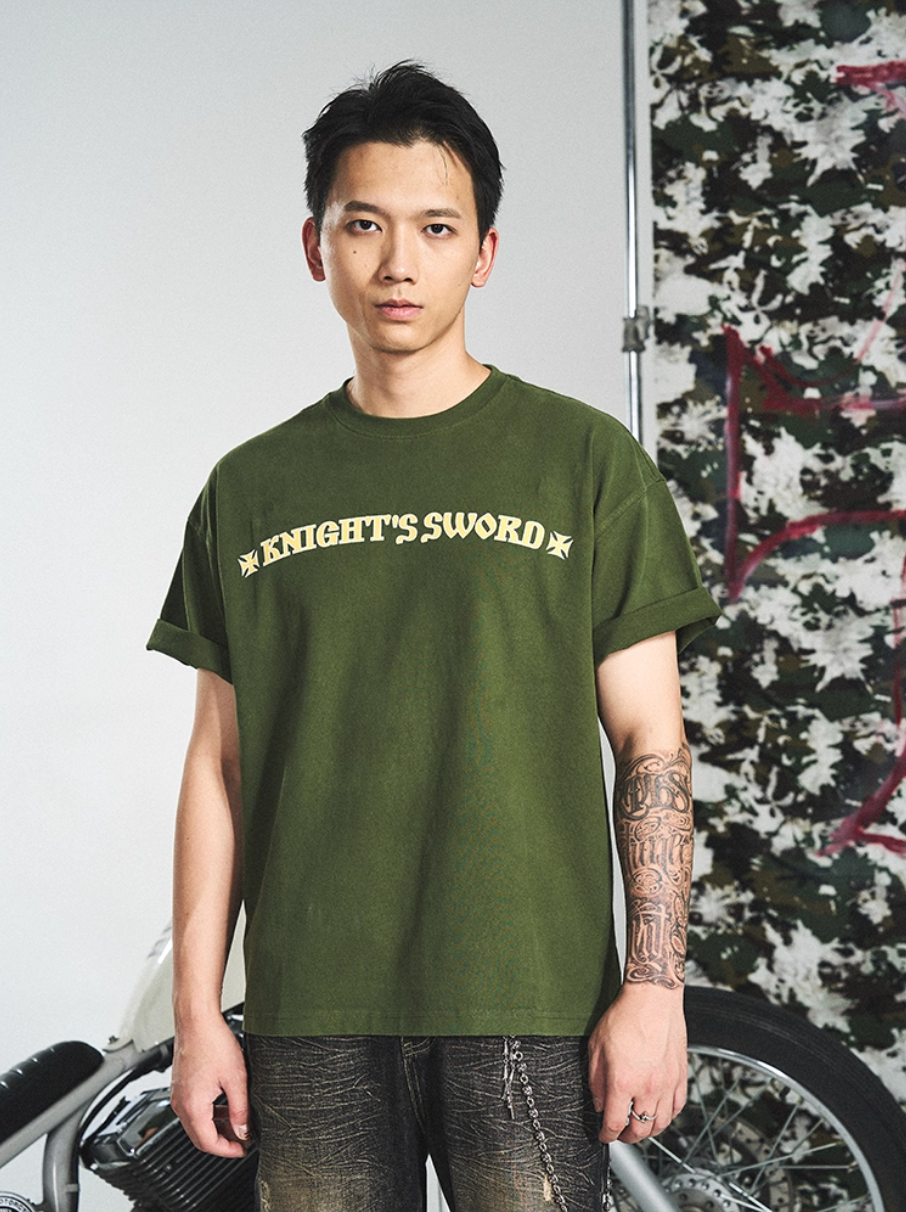 RUSURE Knights Sword Print Tee | Face 3 Face