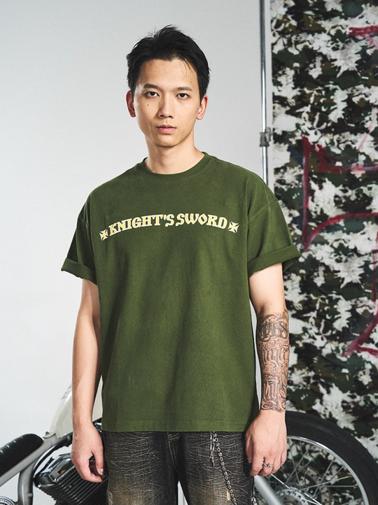 RUSURE Knights Sword Print Tee | Face 3 Face