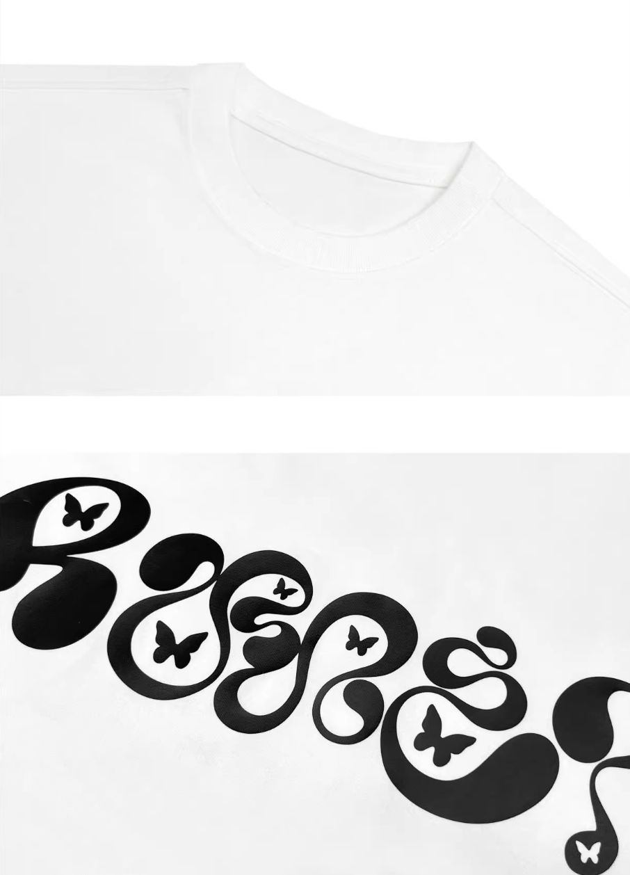 RUSURE Question Mark Butterfly Logo Tee | Face 3 Face