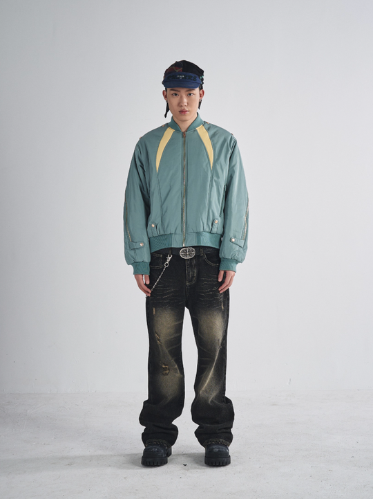 RUSURE Cat Whiskers Washed Jeans | Face 3 Face