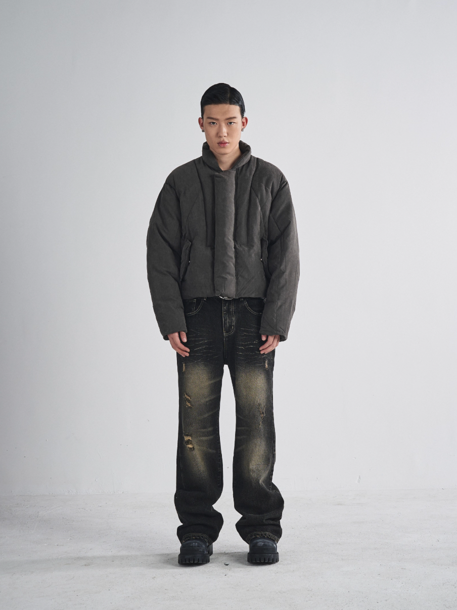 RUSURE Cat Whiskers Washed Jeans | Face 3 Face