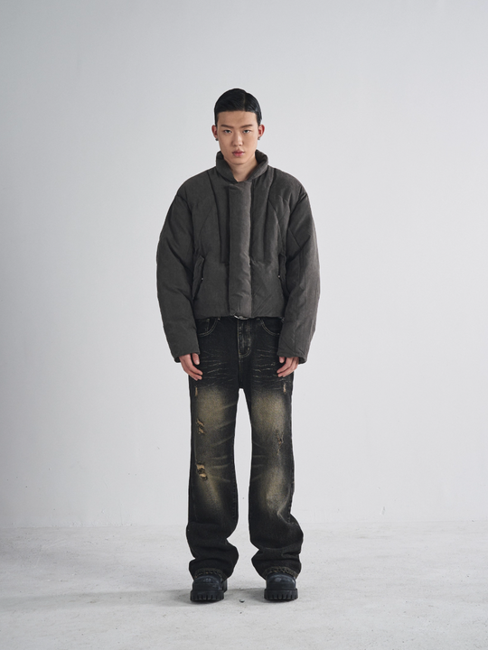 RUSURE Cat Whiskers Washed Jeans | Face 3 Face