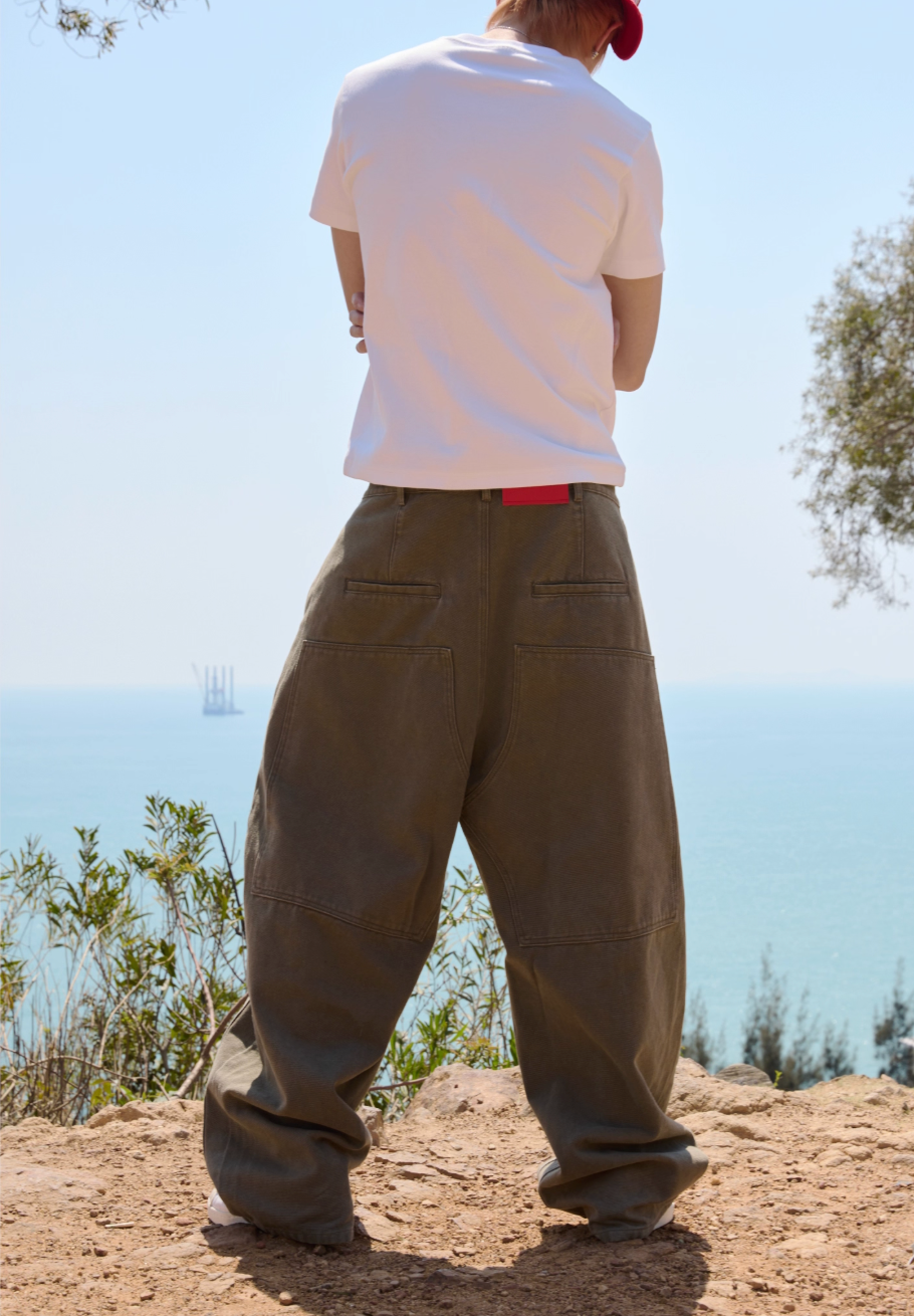 RUSURE Washed Aged Machete Pants | Face 3 Face