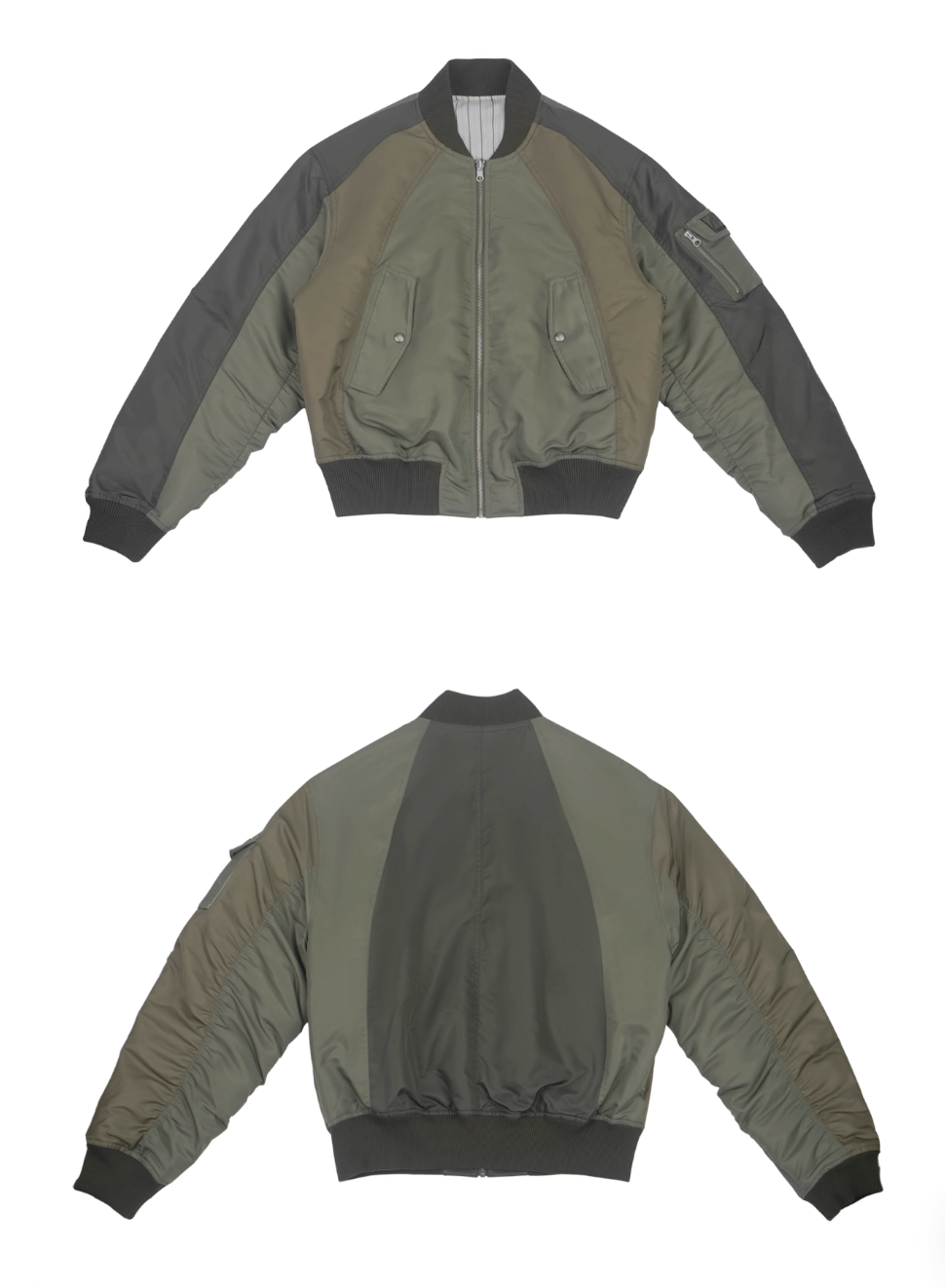 SOD Co. Reversible Colorblock MA-1 Bomber Jacket | Face 3 Face