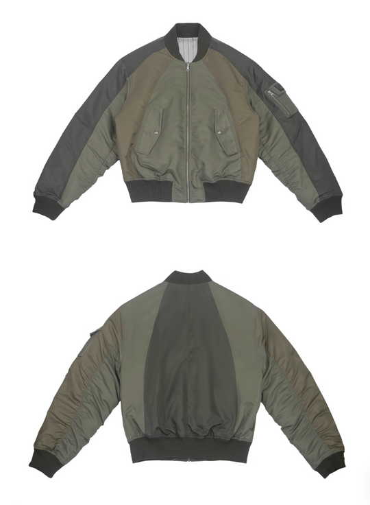 SOD Co. Reversible Colorblock MA-1 Bomber Jacket | Face 3 Face