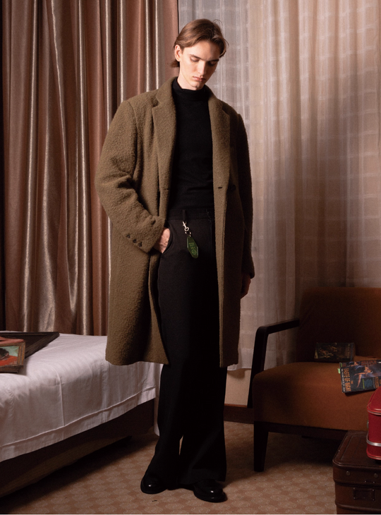 SOD Co. Double Breasted Wool Coat | Face 3 Face