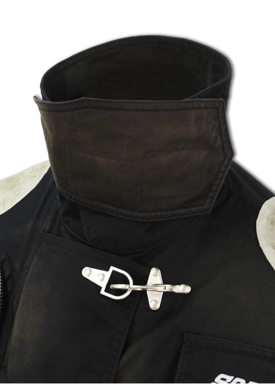 SOD Co. Custom Distressed Firefighter Jacket | Face 3 Face