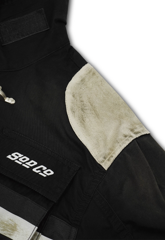 SOD Co. Custom Distressed Firefighter Jacket | Face 3 Face