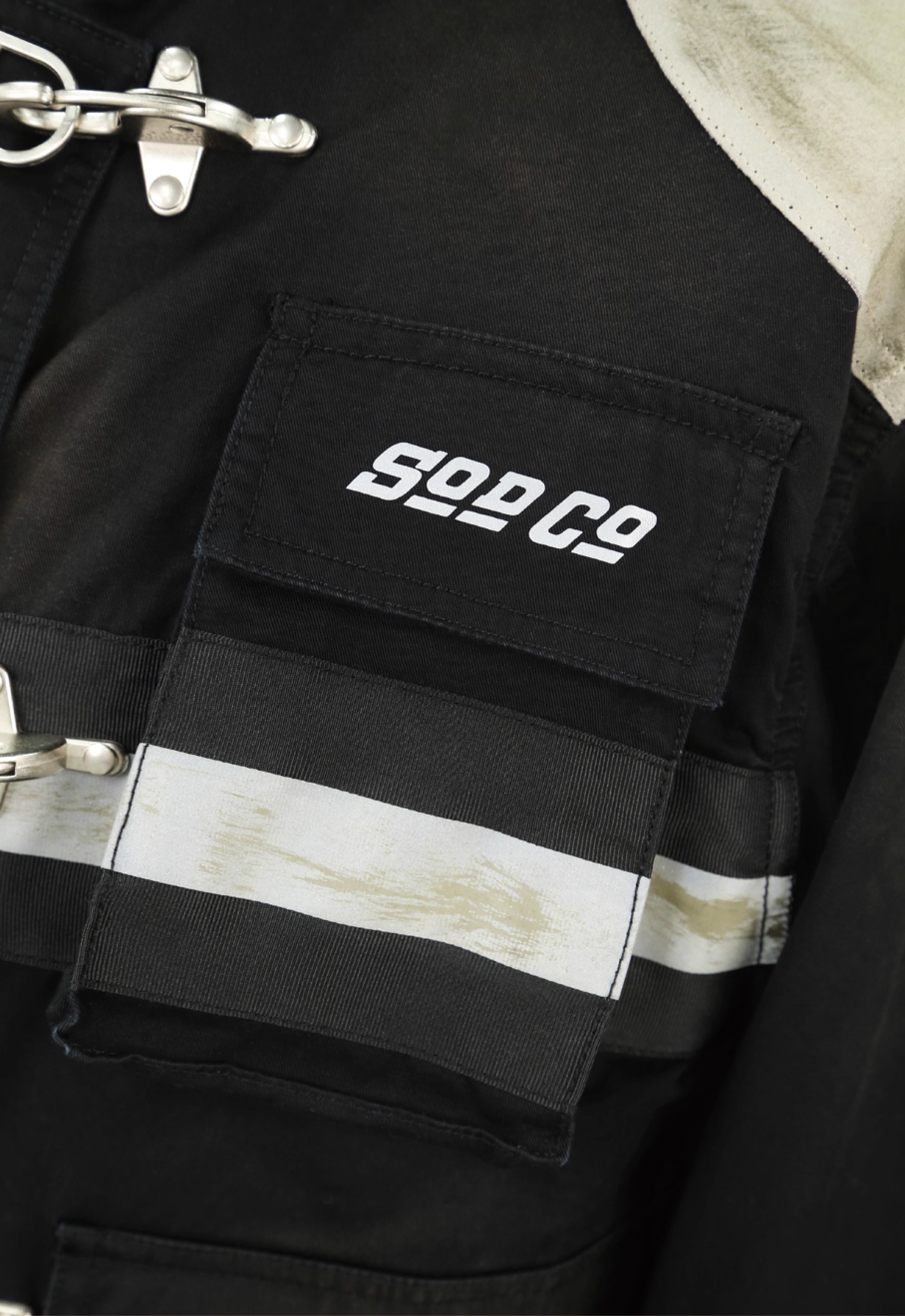 SOD Co. Custom Distressed Firefighter Jacket | Face 3 Face